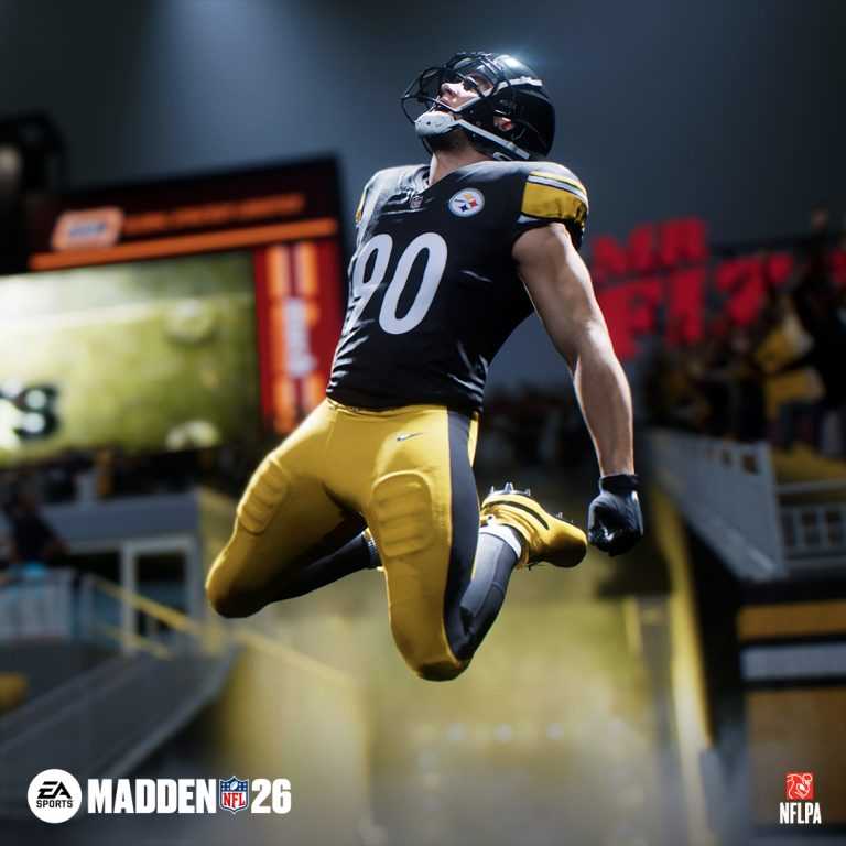 TJ Watt Entering the Field.