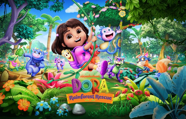 Key art for Dora: Rainforest Rescue