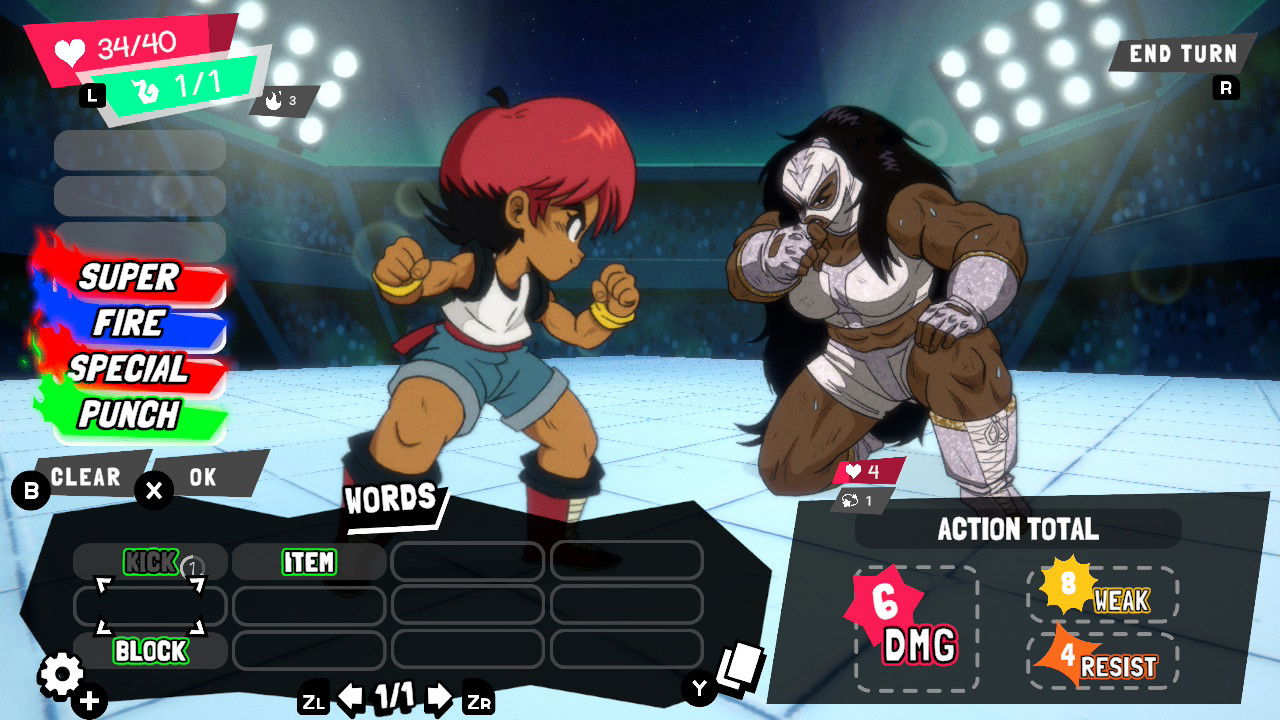 Combat screenshot from Wander Stars