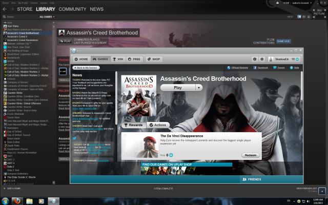 Seriously? I have to launch Uplay after I started my game in Steam?