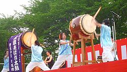 taiko drumming