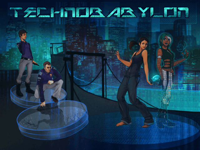 Technobabylon-poster | The Outerhaven Technobabylon-poster