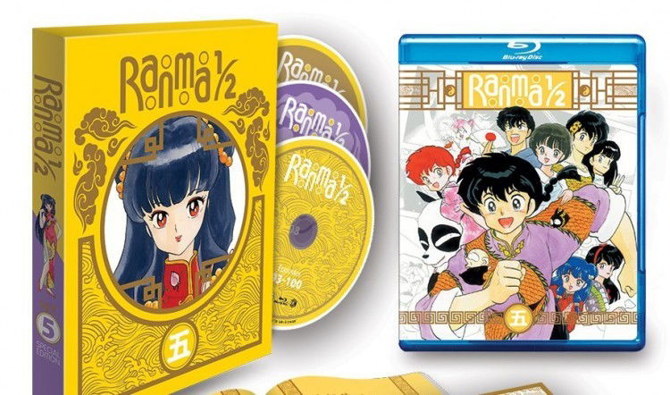VIZ MEDIA PREVIEWS THE HOME MEDIA RELEASE OF RANMA ½ ANIME SERIES SET 5 LIMITED EDITION BLU-RAY BOX SET