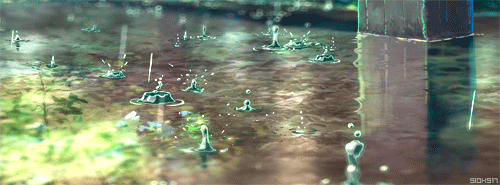 raining | The Outerhaven The Garden of Words