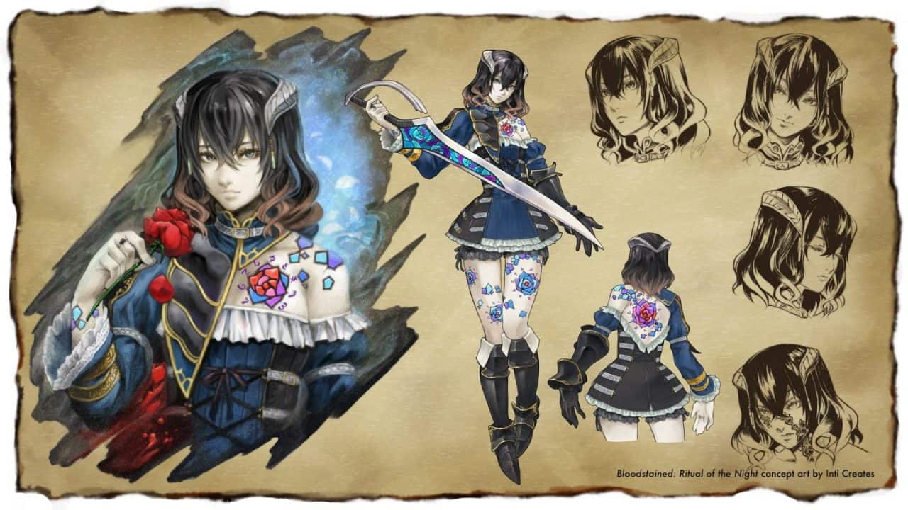Bloodstained-miriam | The Outerhaven