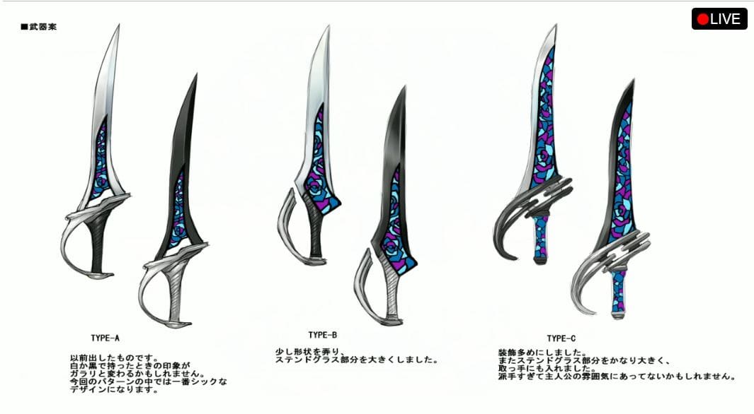 bloodstained-weapons | The Outerhaven