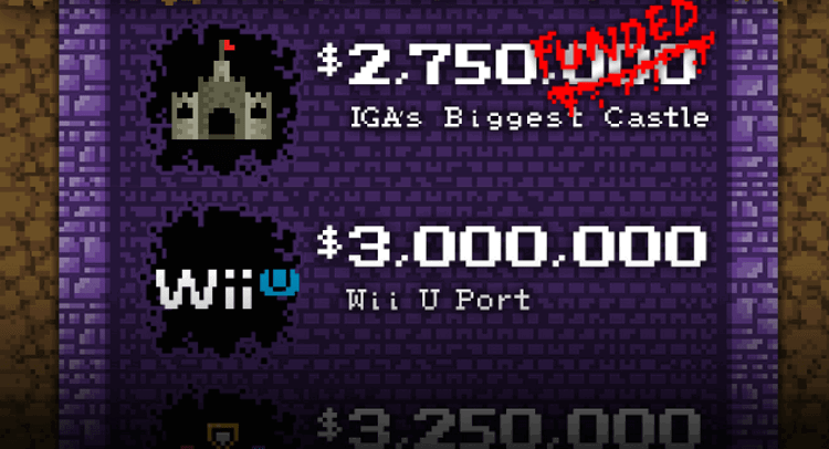 Wii U stretch goal added to Bloodstained: Ritual of the Night Kickstarter