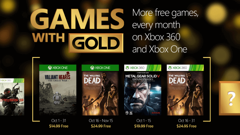games-with-gold-october-2015 | The Outerhaven