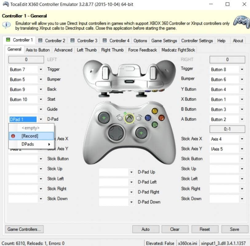 x360ce-sfv-setup2d | The Outerhaven x360ce-sfv-setup2d