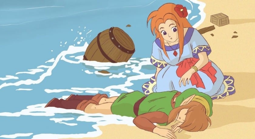 link_and_marin_on_the_beach_by_goombalink__large | The Outerhaven