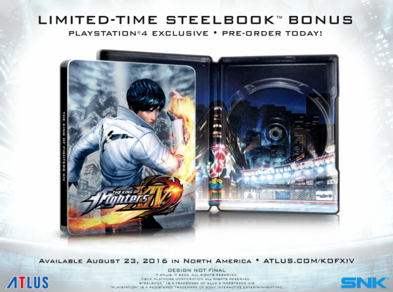 King of Fighters XIV Pre-Order Bonus