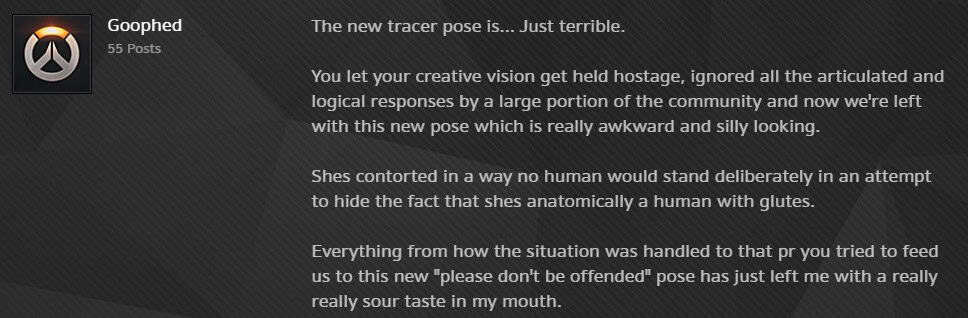 blizzard-overwatch-tracer-new-pose-complaints-452016 | The Outerhaven blizzard-overwatch-tracer-new-pose-complaints-452016