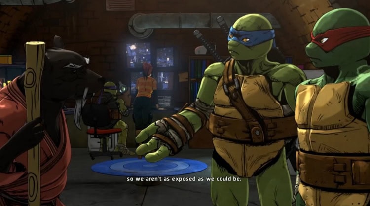 tmnt-mim-screenshot-04 | The Outerhaven Oh no, you're very exposed in this title.