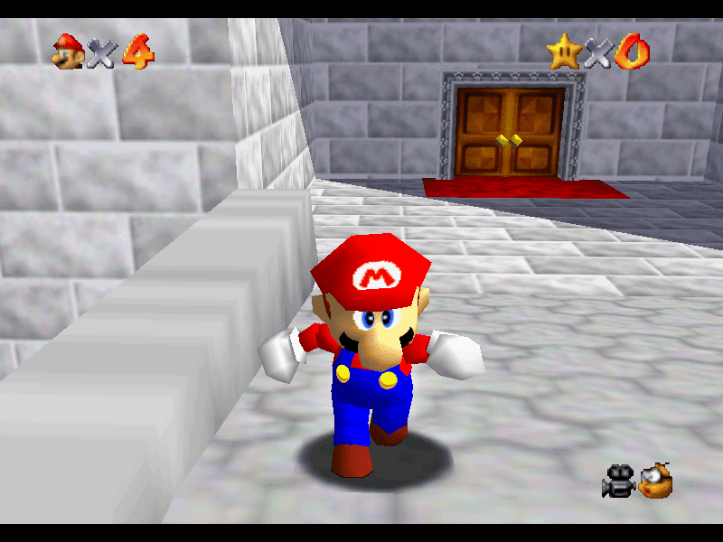 Mario_Under_Castle_-_Super_Mario_64 | The Outerhaven