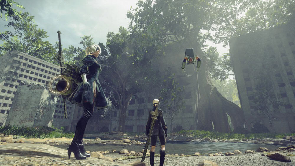 NieR-Automata_201608_SS_RuinedCity_01_ONLINE-2 | The Outerhaven
