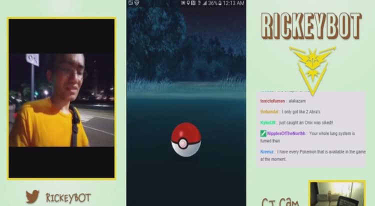 rickeybot-robbed-twitch-pokemongo | The Outerhaven