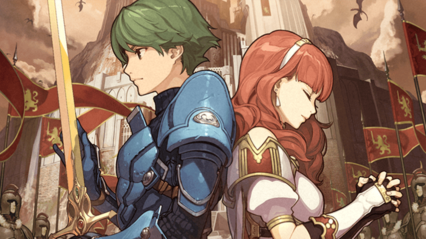 fire_emblem_echoes_shadows_of_valentia | The Outerhaven Alm and Celica Fire Emblem Echoes: Shadows of Valentia