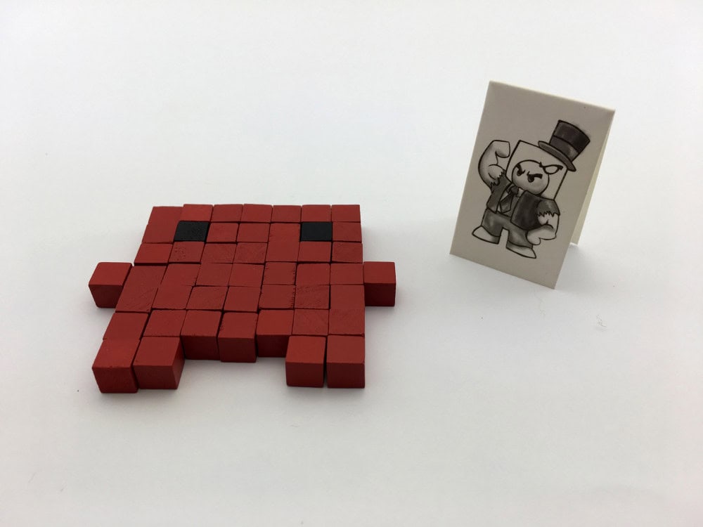 008 | The Outerhaven IndieBox Super Meat Boy Meat Cubes- The Outerhaven