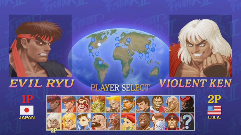 Ultra-Street-Fighter-2-Switch-player-select | The Outerhaven