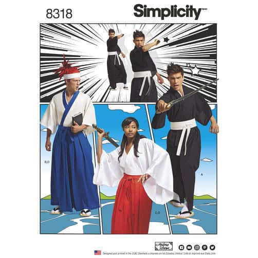 simplicity-costume-pattern-8318-envelope-front | The Outerhaven