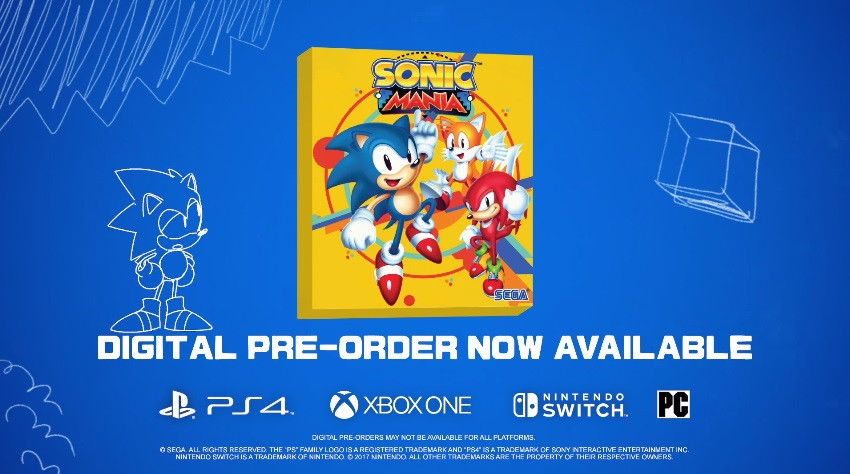 Sonic Mania Release Date