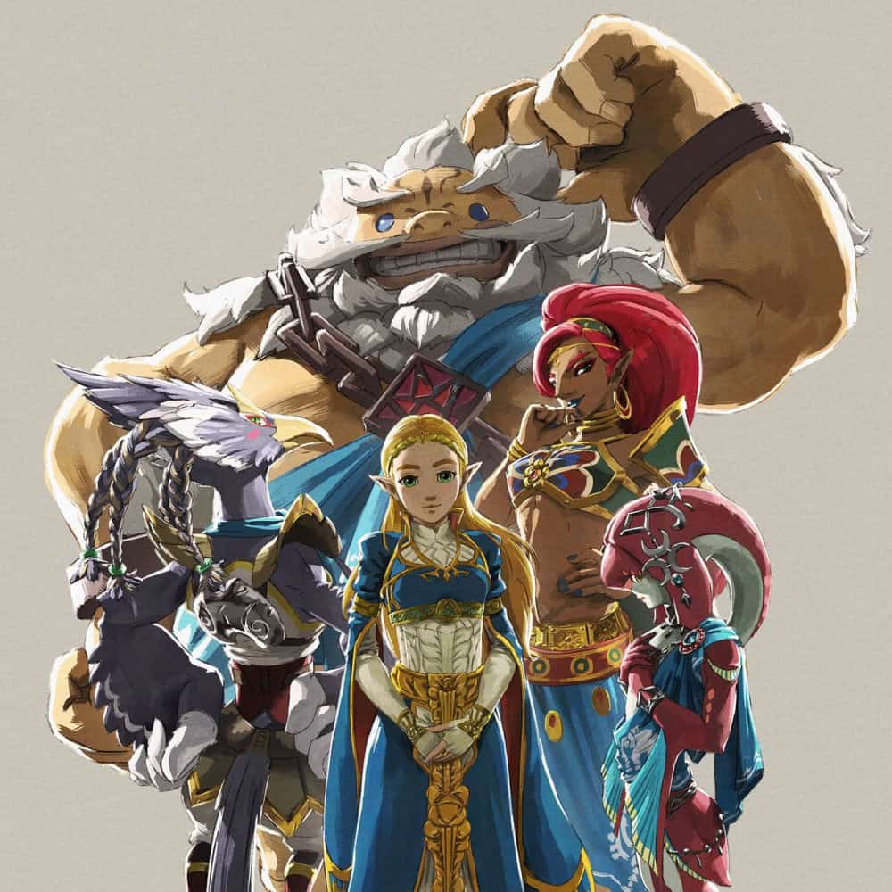 Champions Ballad | The Outerhaven Legend of Zelda Breath of the Wild Champions Ballad Legend of Zelda Supporting Characters