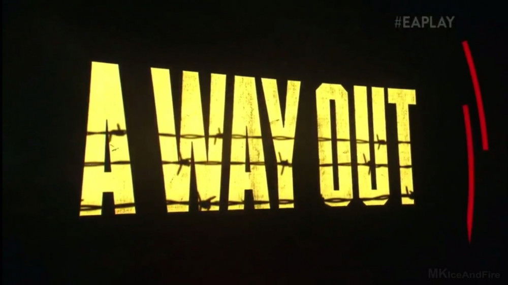 E3 2017: EA Details New Title A Way Out Through Their EA Originals Program A Way Out