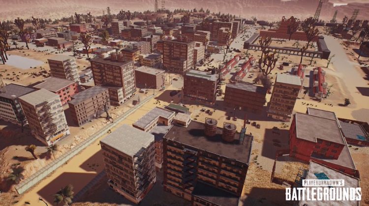 PlayerUnknown's Battlegrounds desert map