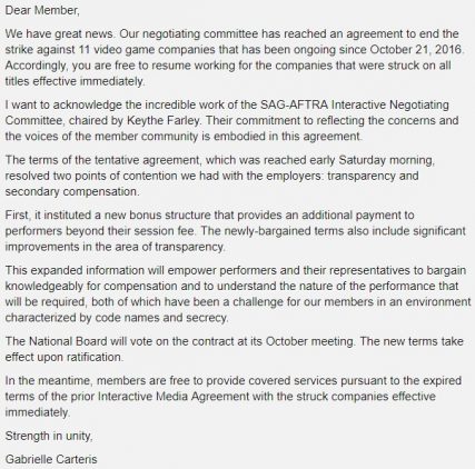 Strike-Notice | The Outerhaven