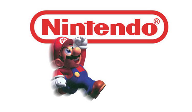 Nintendo Logo with Mario