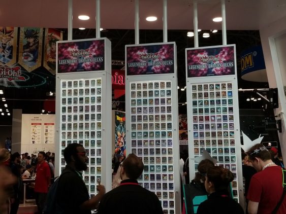 NYCC 2017 Yu-Gi-Oh! booth