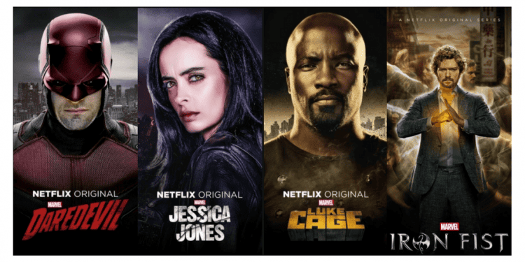 Marvel Netflix Series | The Outerhaven Marvel Netflix Series