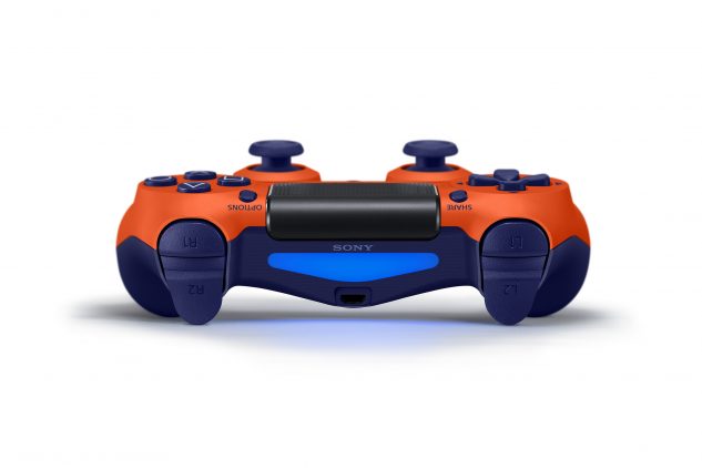 Sunset Orange Dualshock 4 -02