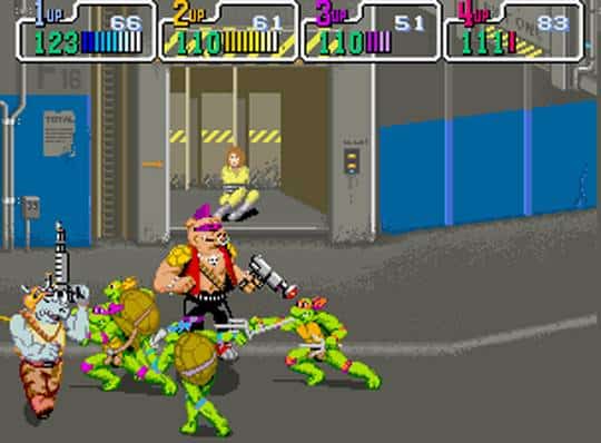 tmnt-arcade-screenshot | The Outerhaven Ninja Turtles