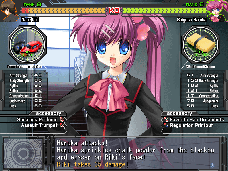 Little-Busters-combat | The Outerhaven