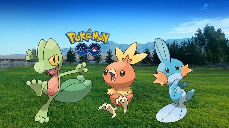 Pokemon Go Gen 3 Starters