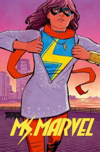 Ms. Marvel cover textless | The Outerhaven
