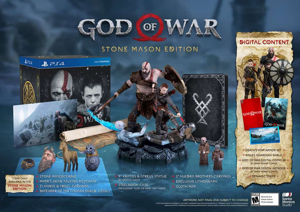 god of war stone mason edition | The Outerhaven