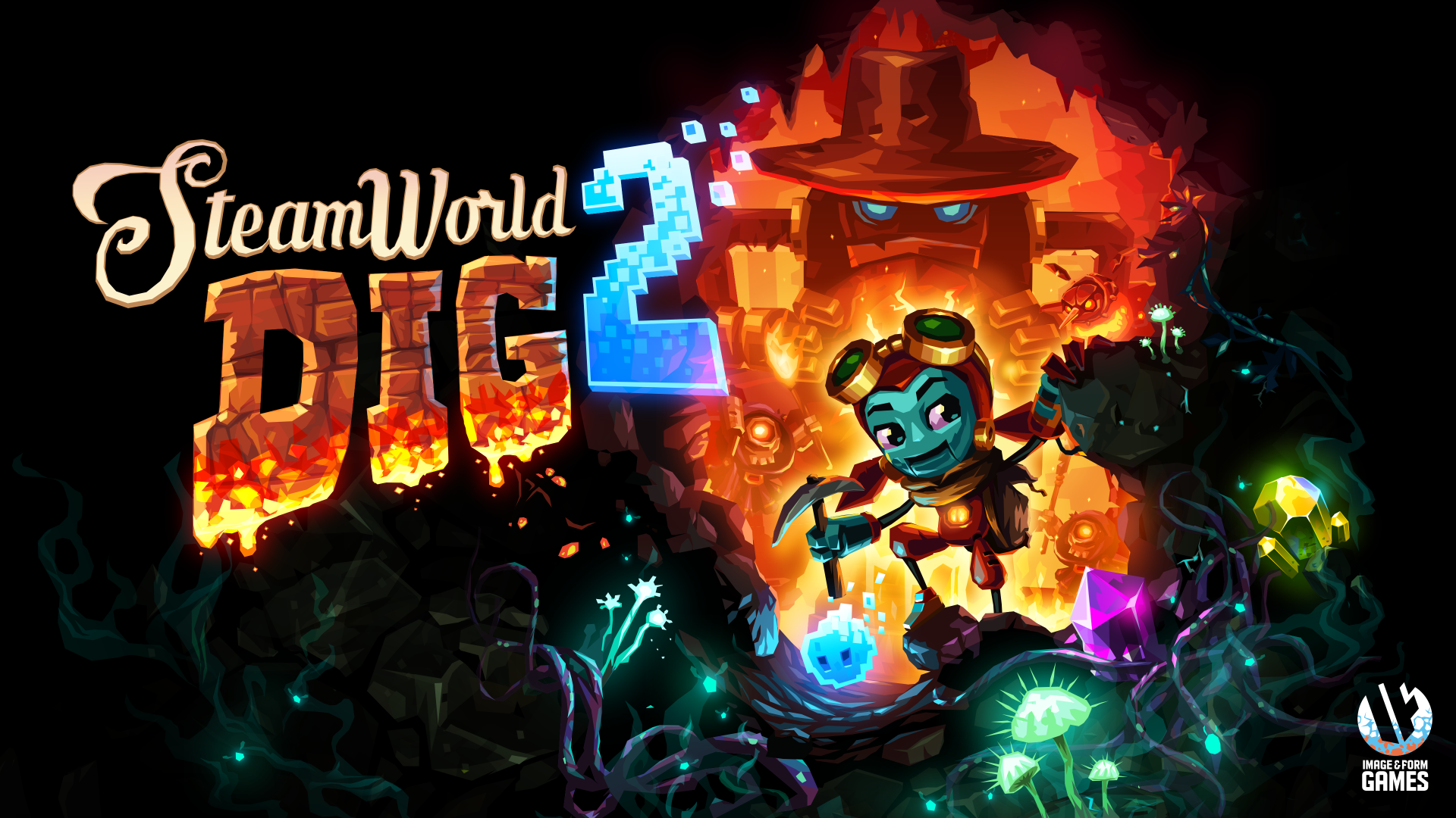 steamworld dig 2 cover | The Outerhaven Steamworld Dig 2