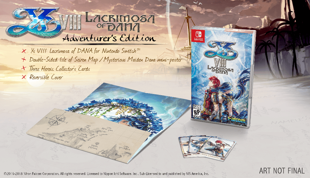 Ys VIII Lacrimosa of DANA day one adventurer edition | The Outerhaven