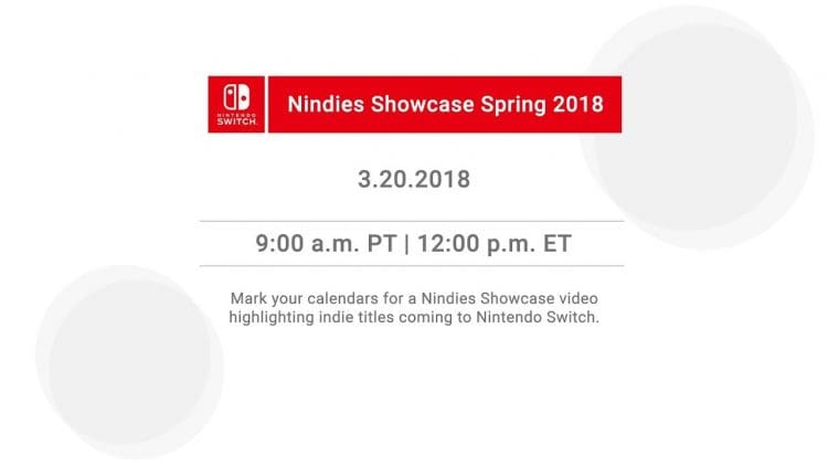 nintendo nindie spring 2018 showcase | The Outerhaven