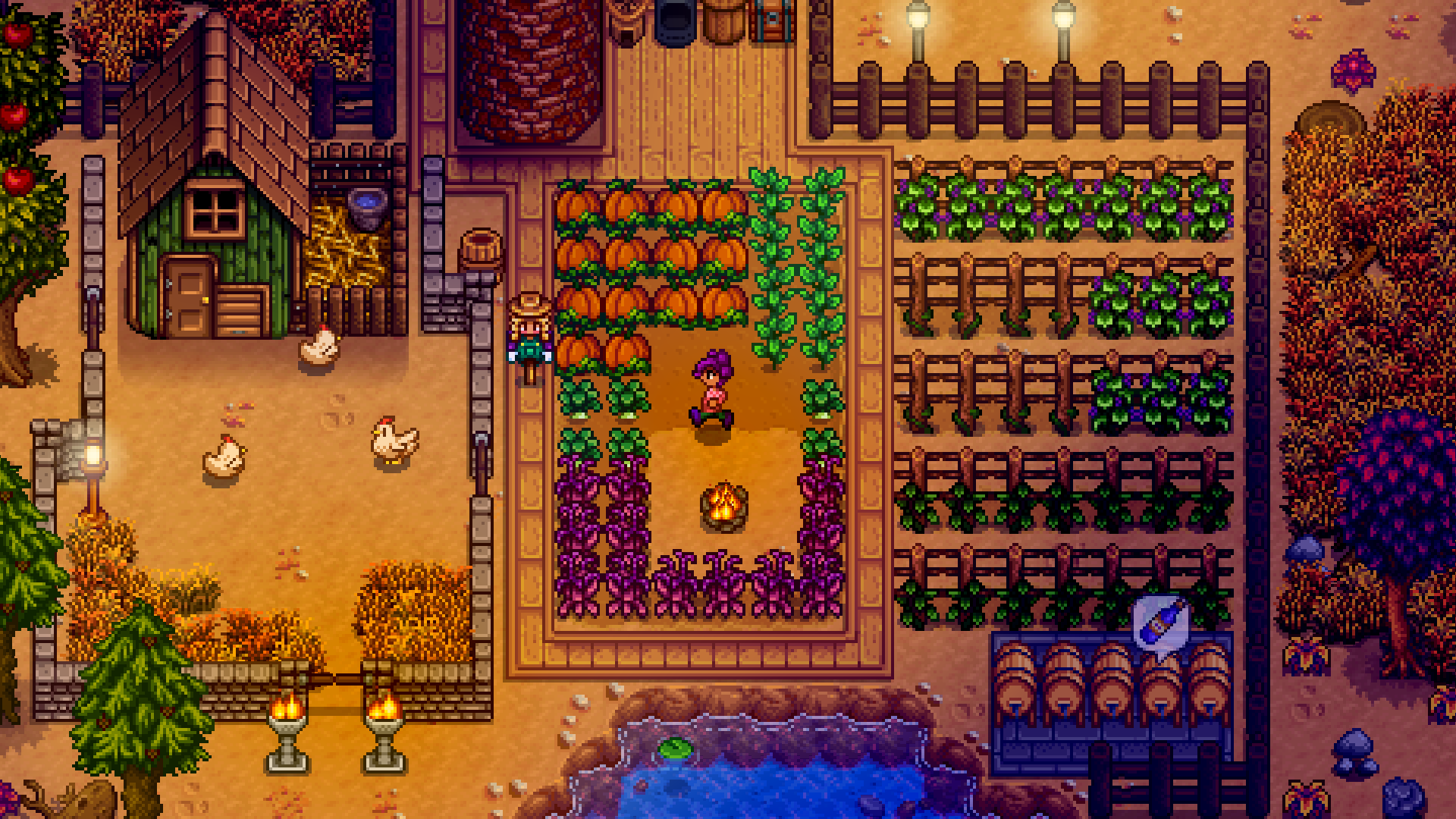 stardew valley farm evening | The Outerhaven Stardew Valley Multiplayer