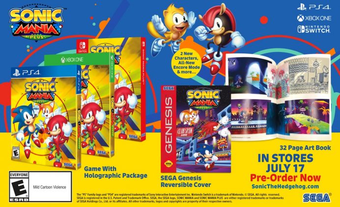 Sonic Mania Plus Physical Edition