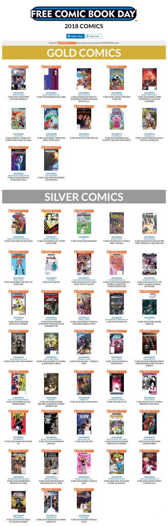 Free Comic Book Day