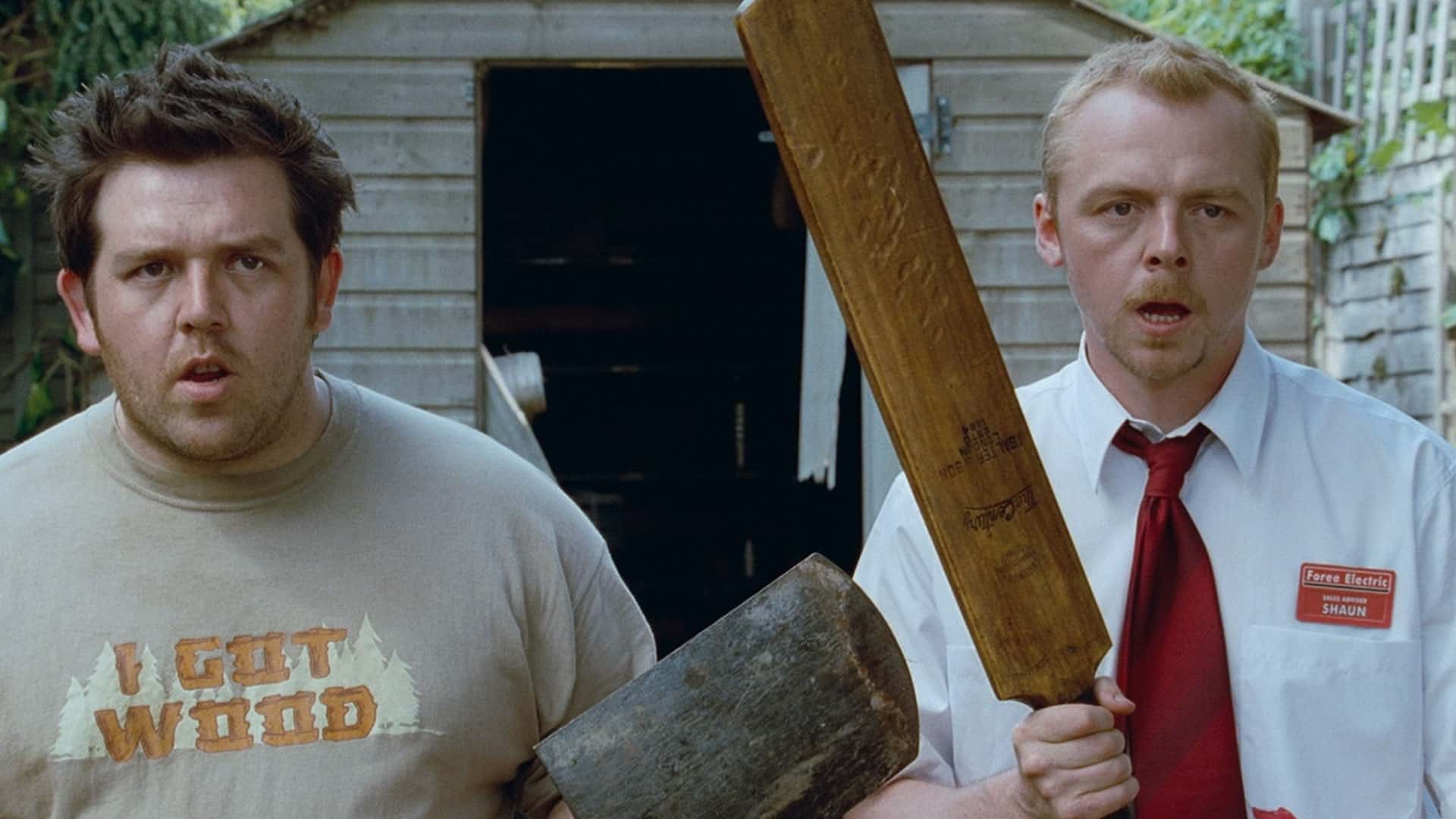 ShaunoftheDead | The Outerhaven Simon Pegg and Nick Frost in Shaun of the Dead