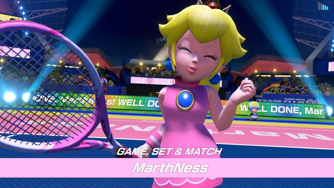 Peach Mario Tennis Aces | The Outerhaven Peach Mario Tennis Aces