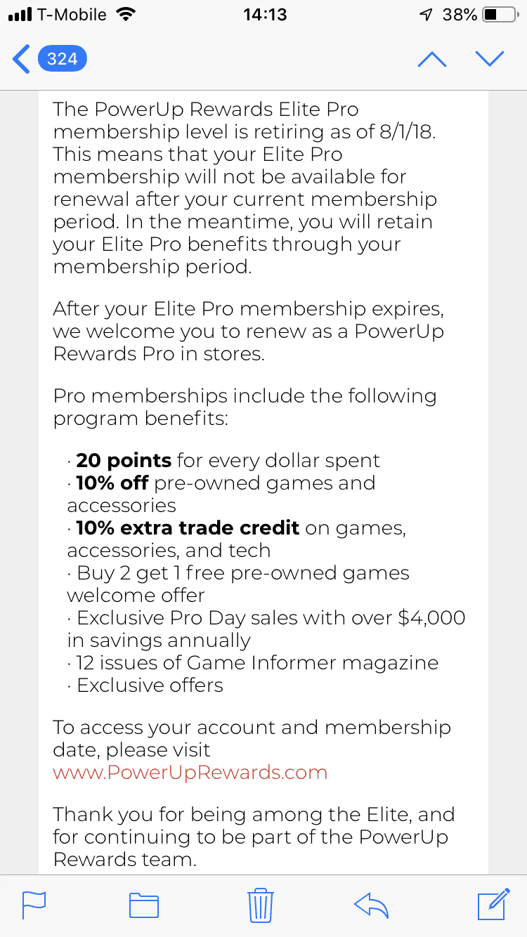 Gamestop ends the Powerup Rewards Elite Pro | The Outerhaven Gamestop ends the Powerup Rewards Elite Pro