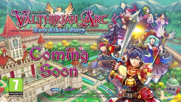 Valthirian Arc Hero School Story header | The Outerhaven
