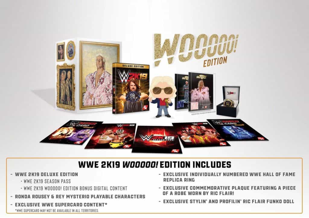 WWE2K19 Collector's Edition Contents | The Outerhaven WWE2K19 Collector's Edition Contents