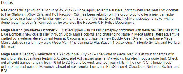 capcom sdcc 1 | The Outerhaven